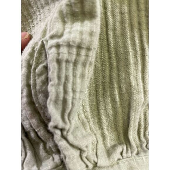 J Crew Olive Green Blouse Size S - Picture 7 of 8